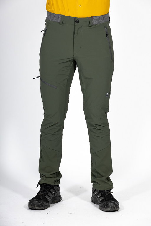 Maul Wander-Trekkinghose Ifen Ultralight (wasserabweisend, sehr elastisch, atmungsaktiv) dunkelgrün Herren